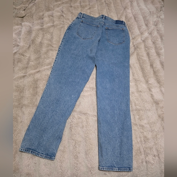 NWOT 16L Abercrombie & Fitch Curve Love '90s Straight Ultra High Rise Jeans - Picture 2 of 5